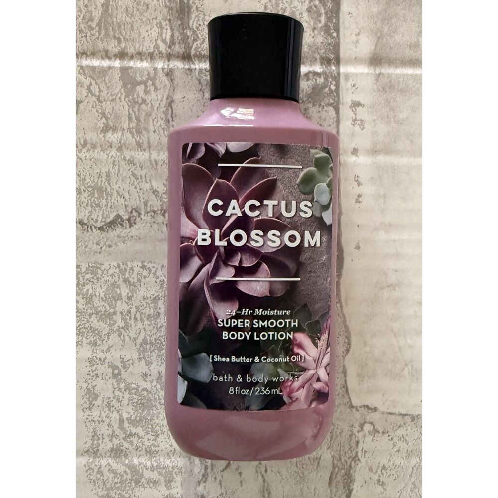 Bath & Body Works Cactus Blossom Body Lotion 8 Oz Super Smooth Retired